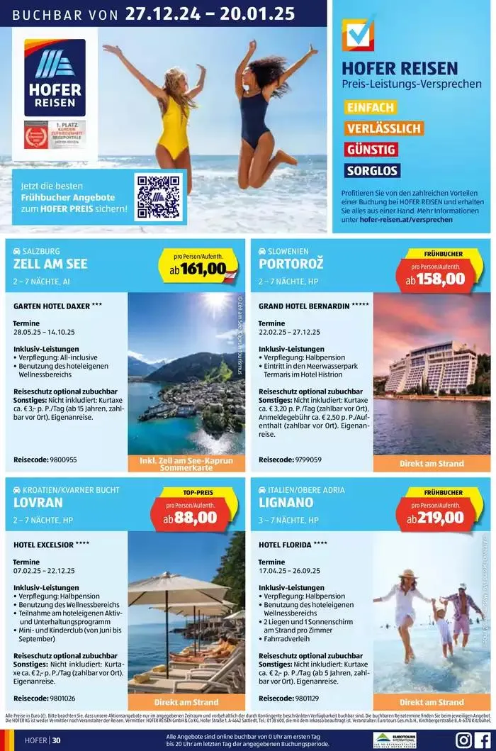 Blättern Sie online im HOFER Flugblatt von 24. Dezember bis 7. Jänner 2025 - Flugblätt seite 34