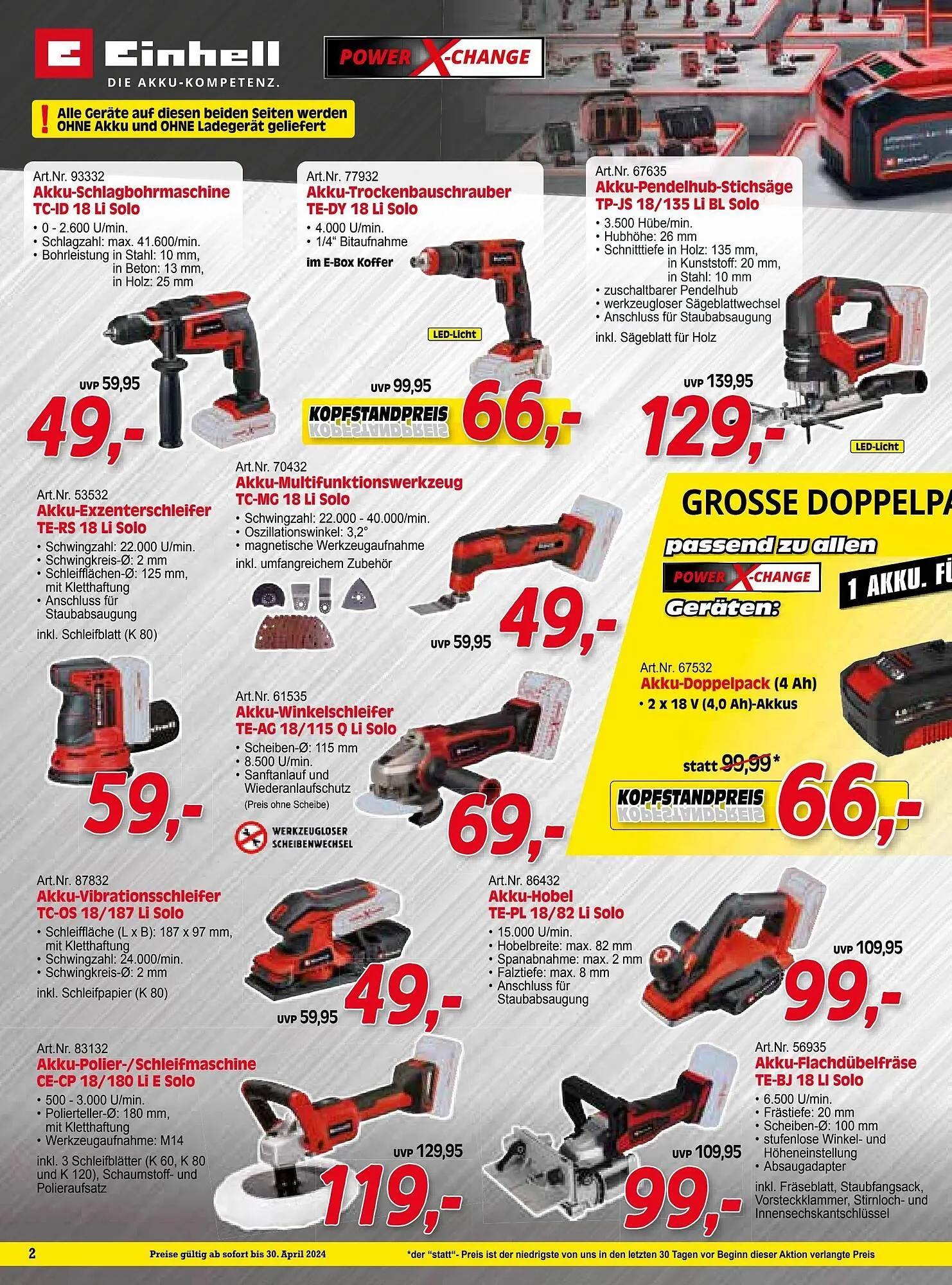 Zgonc Flugblatt von 14. April bis 30. April 2024 - Flugblätt seite 2