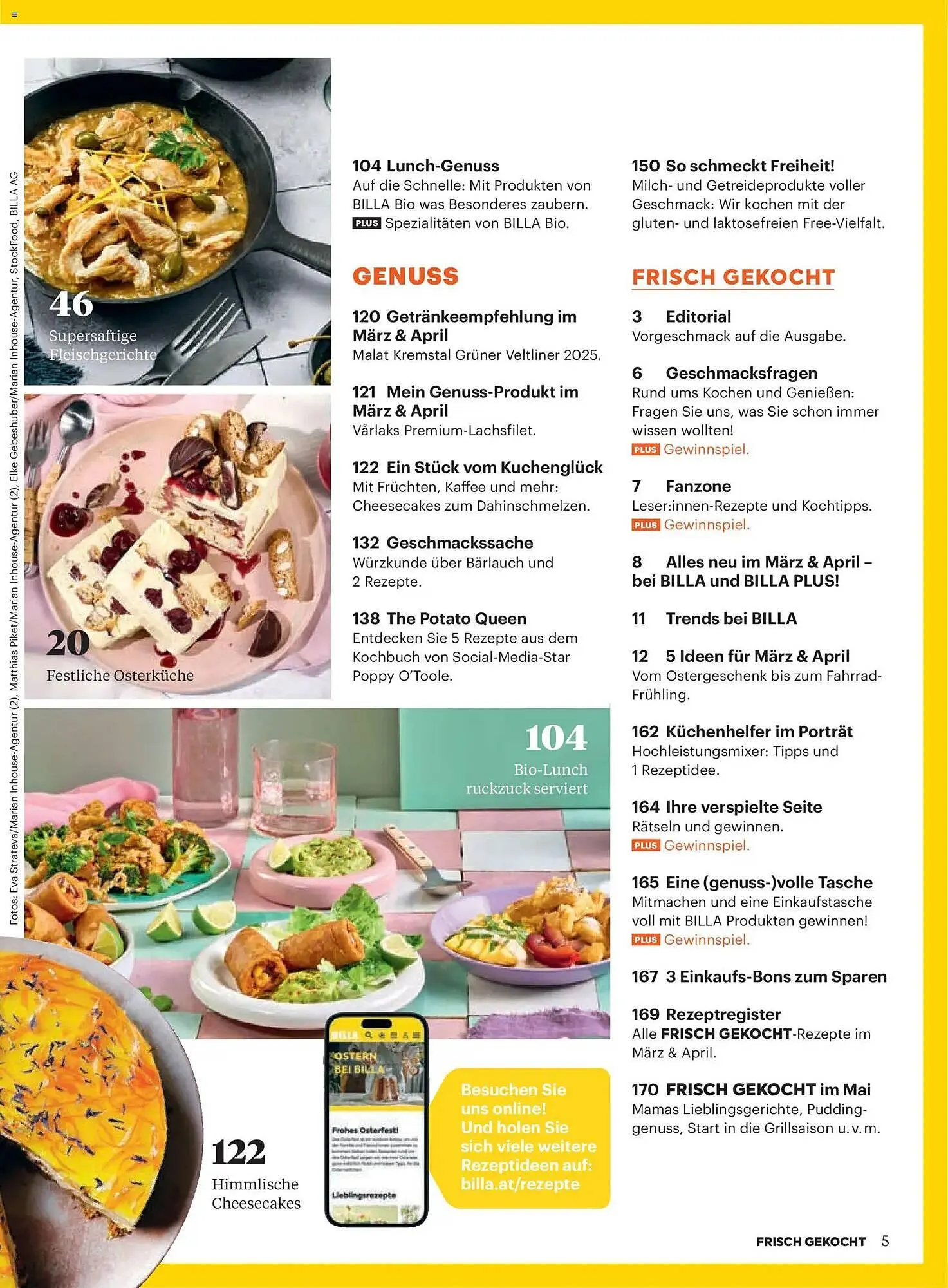 Billa Flugblatt von 1. März bis 30. April 2026 - Flugblätt seite  3