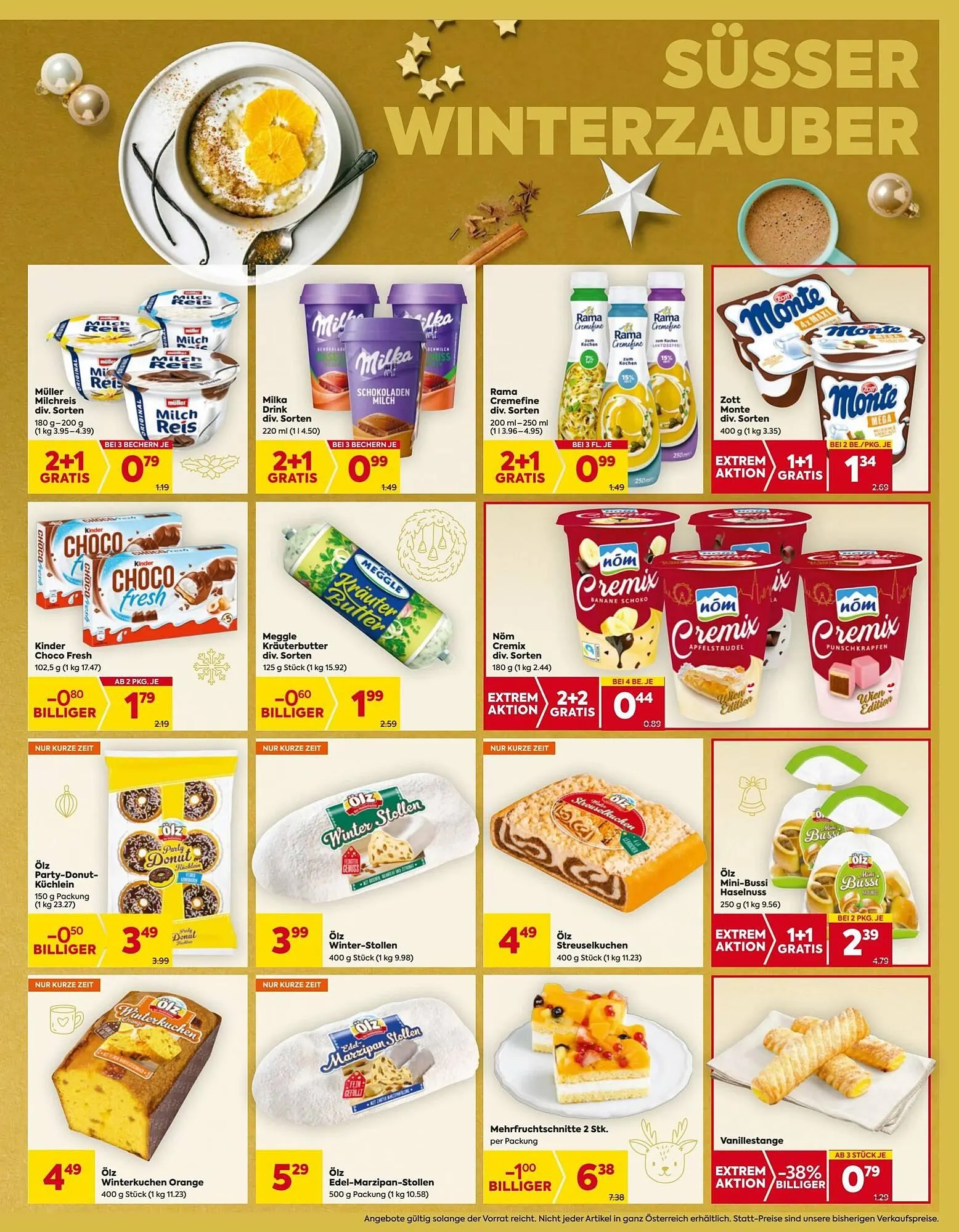 Billa Flugblatt von 11. Dezember bis 17. Dezember 2025 - Flugblätt seite  9