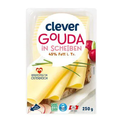 Clever Gouda Scheiben