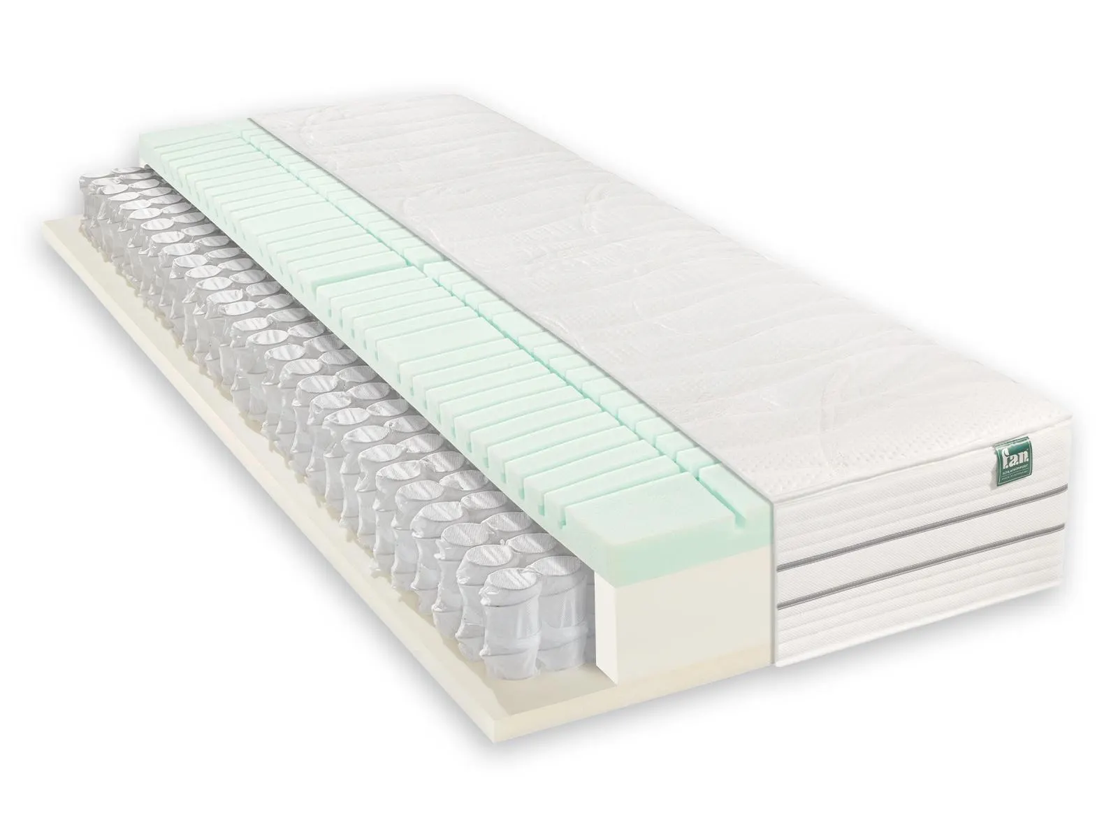 f.a.n. Schlafkomfort Medicare Top Tonnenfederkernmatratze