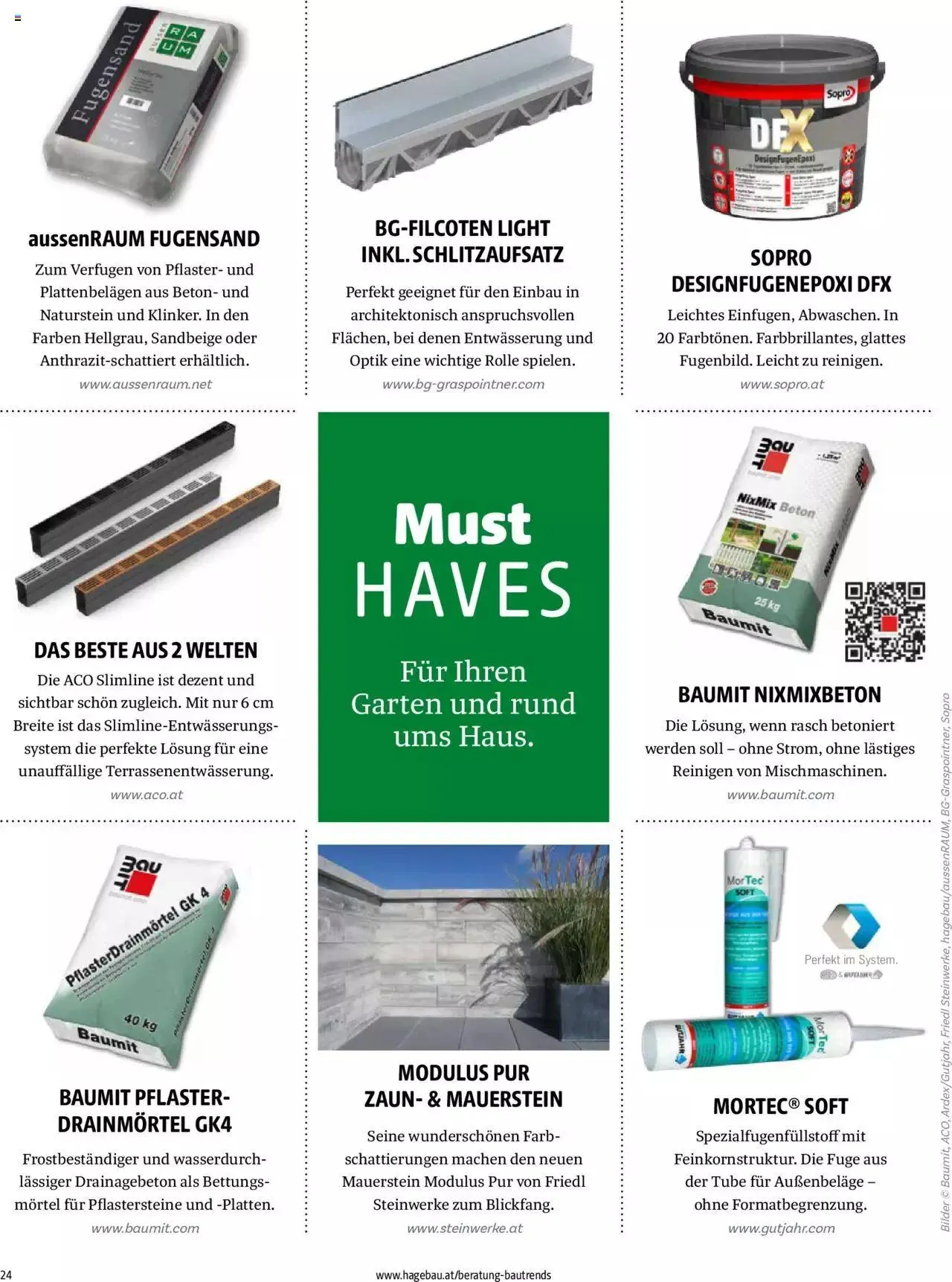 Hagebau Bautrends von 4. April bis 31. Dezember 2024 - Flugblätt seite  24