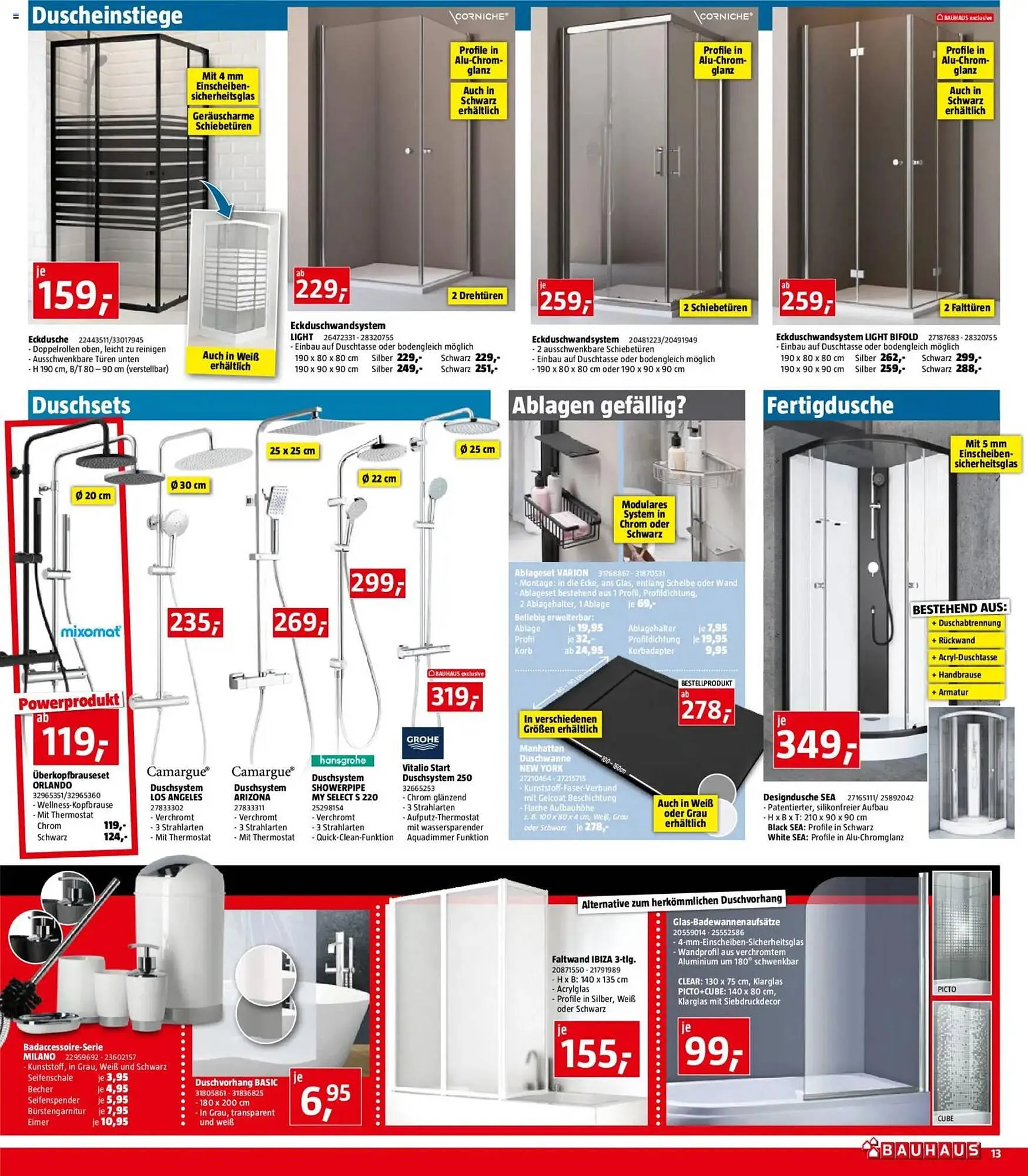 Bauhaus Flugblatt von 5. November bis 2. Dezember 2025 - Flugblätt seite 13