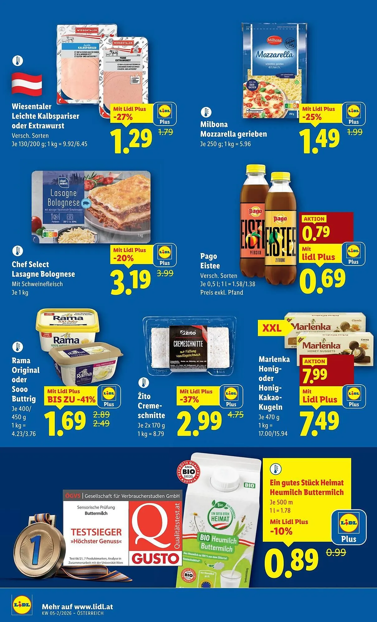Lidl Flugblatt von 29. Jänner bis 5. Februar 2026 - Flugblätt seite  12