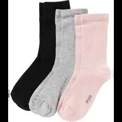 Gerippte Socken 3er-Pack, Ergee