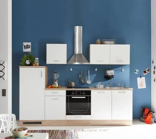 Welcome Andy ohne Geräte 270 cm Weiß/Eiche Dekor