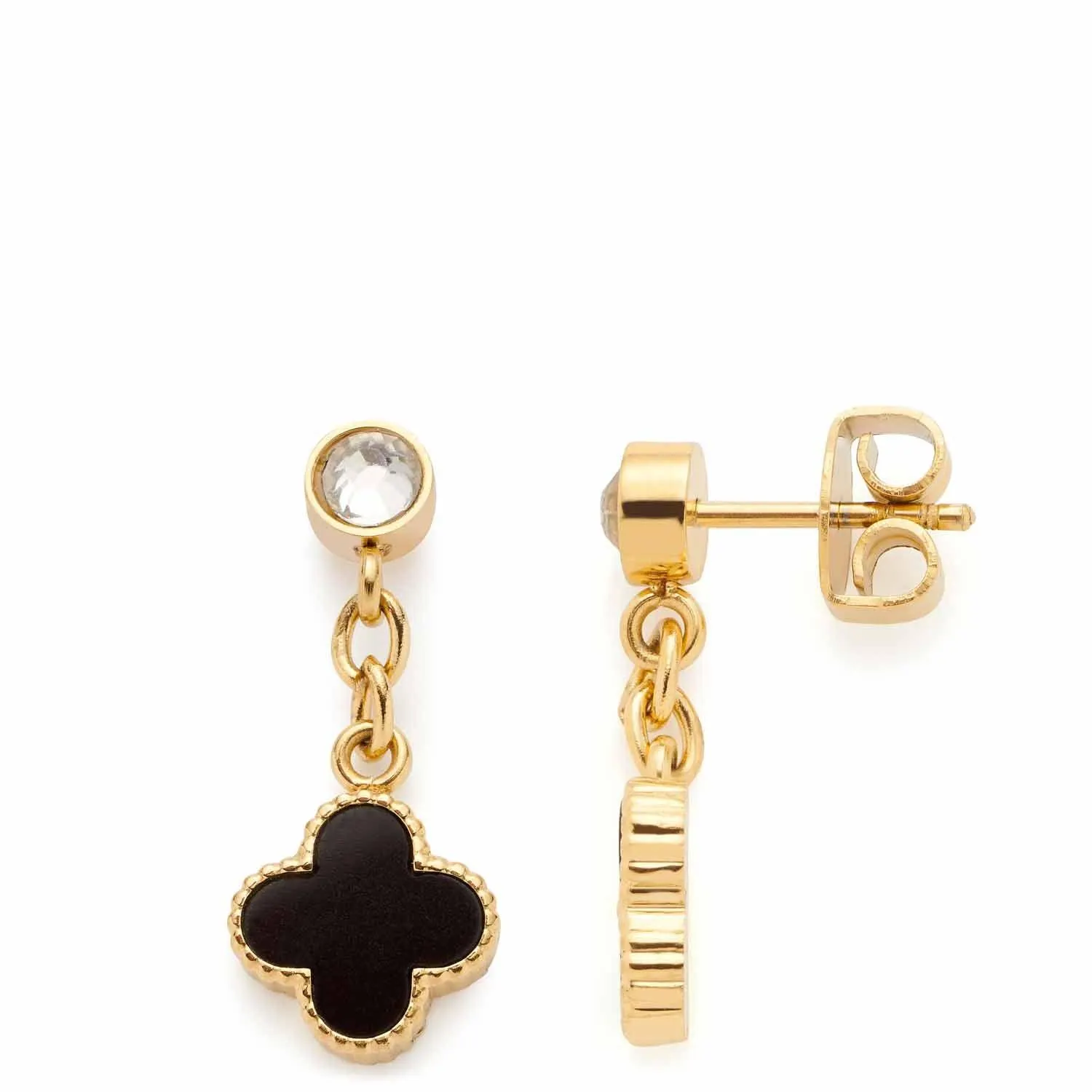 Ohrstecker schwarz Minelli