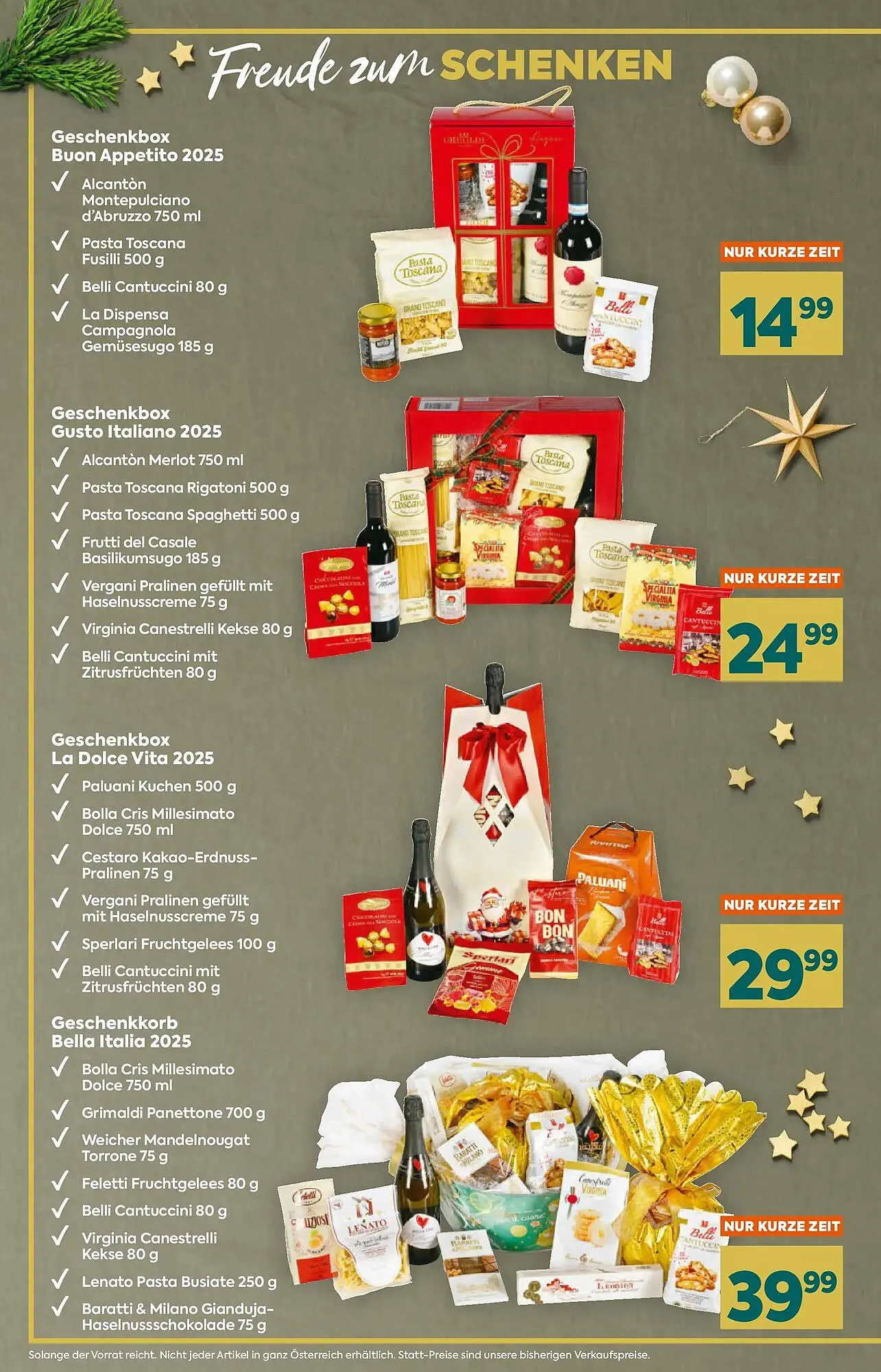 Billa Flugblatt von 27. November bis 24. Dezember 2025 - Flugblätt seite  24