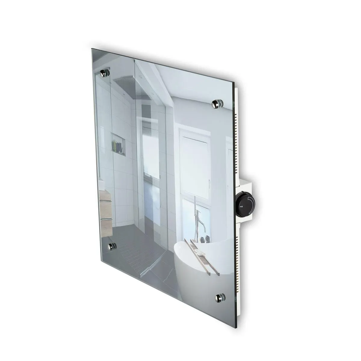 Jollytherm Infrarot Glasheizkörper 50 x 50 cm Spiegelheizung