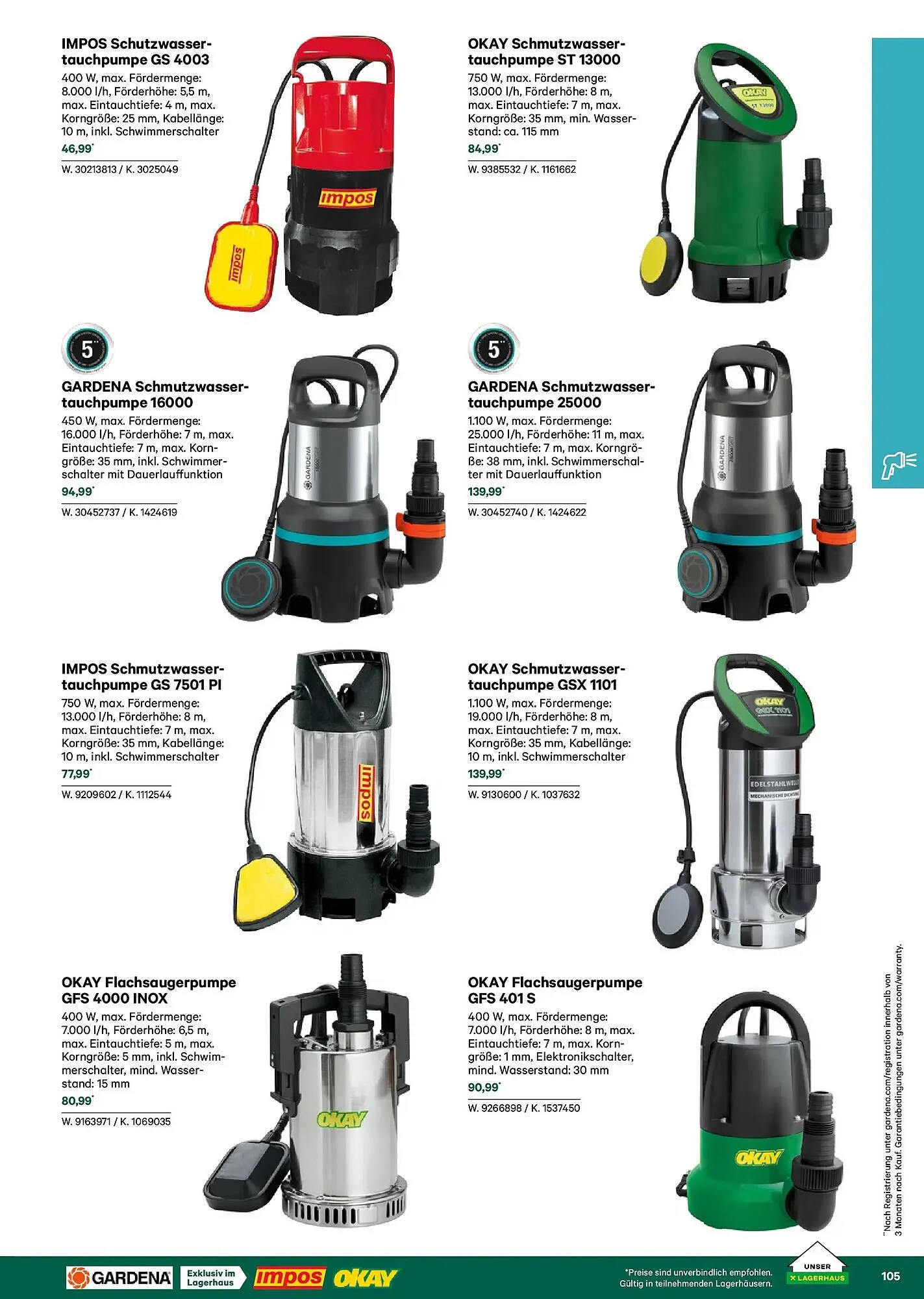 Lagerhaus Flugblatt von 22. Februar bis 31. Mai 2026 - Flugblätt seite  105