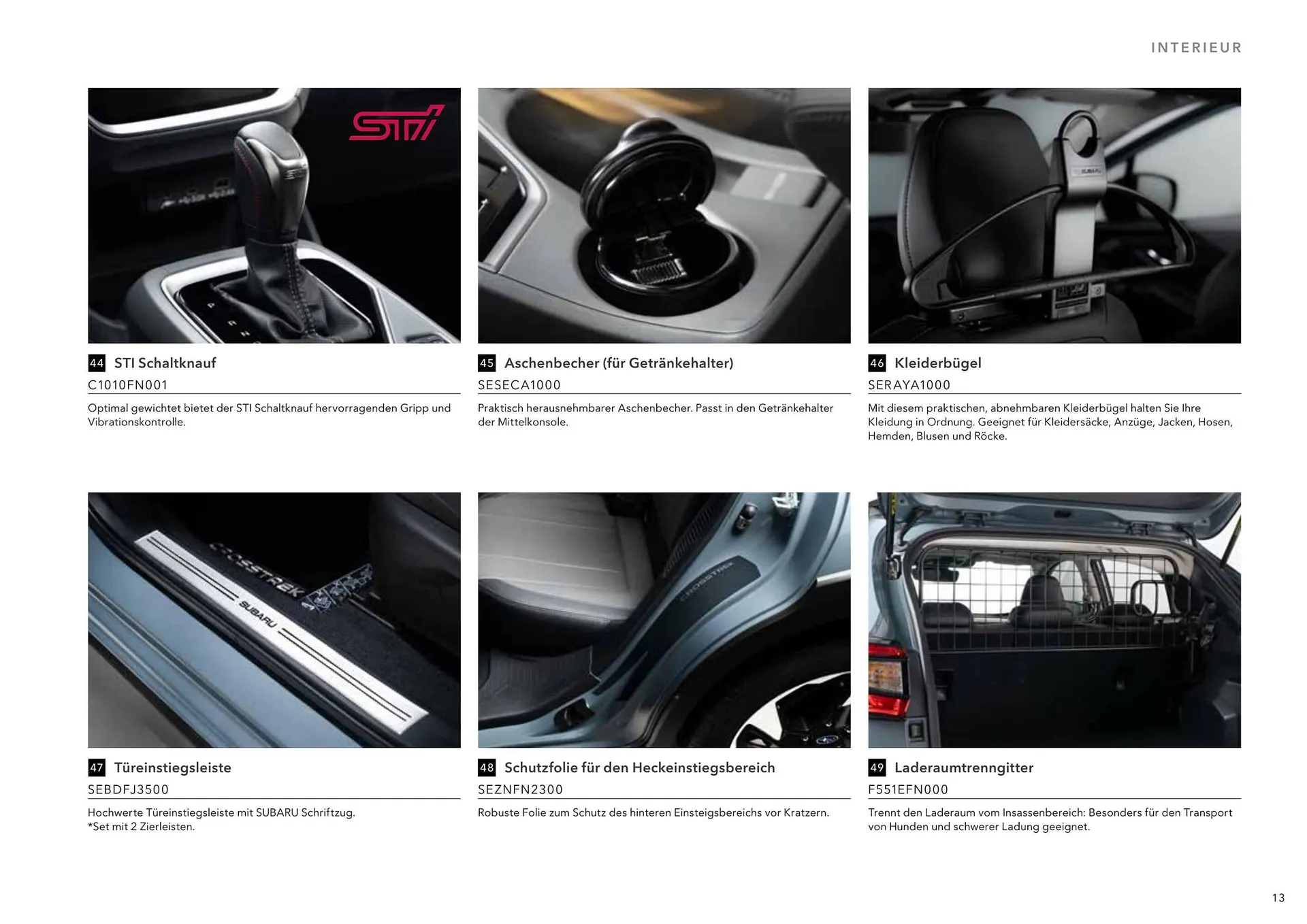 Subaru Flugblatt von 1. Juli bis 25. Februar 2026 - Flugblätt seite  13