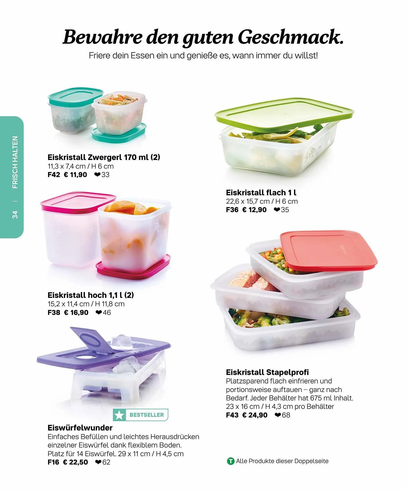 Tupperware Flugblatt von 6. März bis 31. August 2023 - Flugblätt seite  34