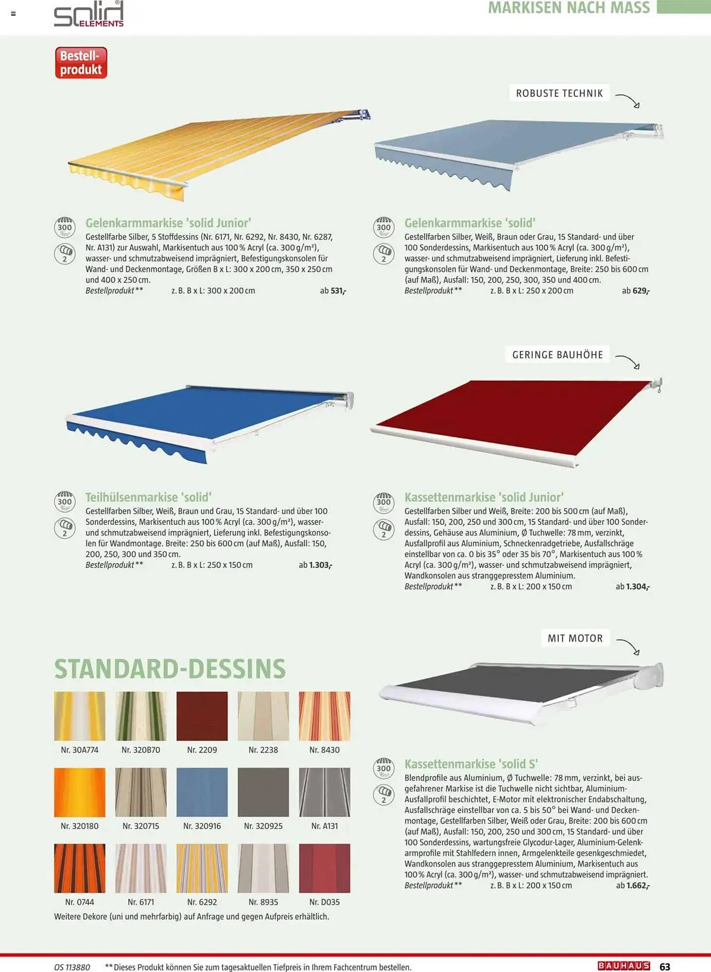 Bauhaus Flugblatt von 4. März bis 31. Dezember 2025 - Flugblätt seite  63