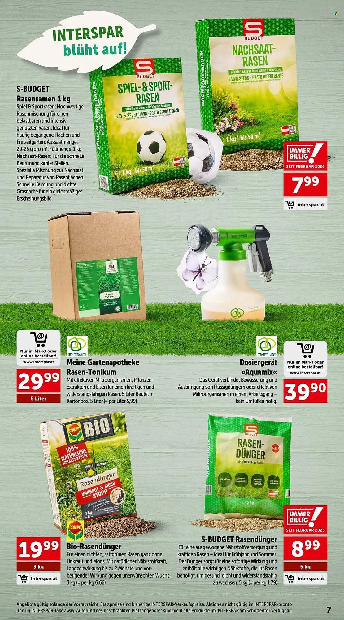 Interspar Flugblatt von 9. April bis 22. April 2026 - Flugblätt seite  7