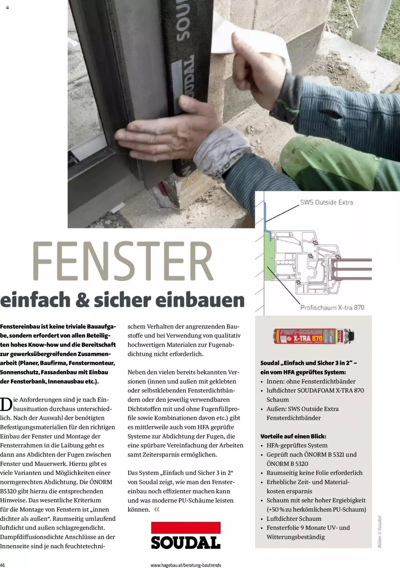 Hagebau Bautrends von 4. April bis 31. Dezember 2024 - Flugblätt seite  46