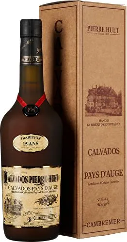 Calvados Tradition 15 Ans 0,7 Liter im Geschenkkarton