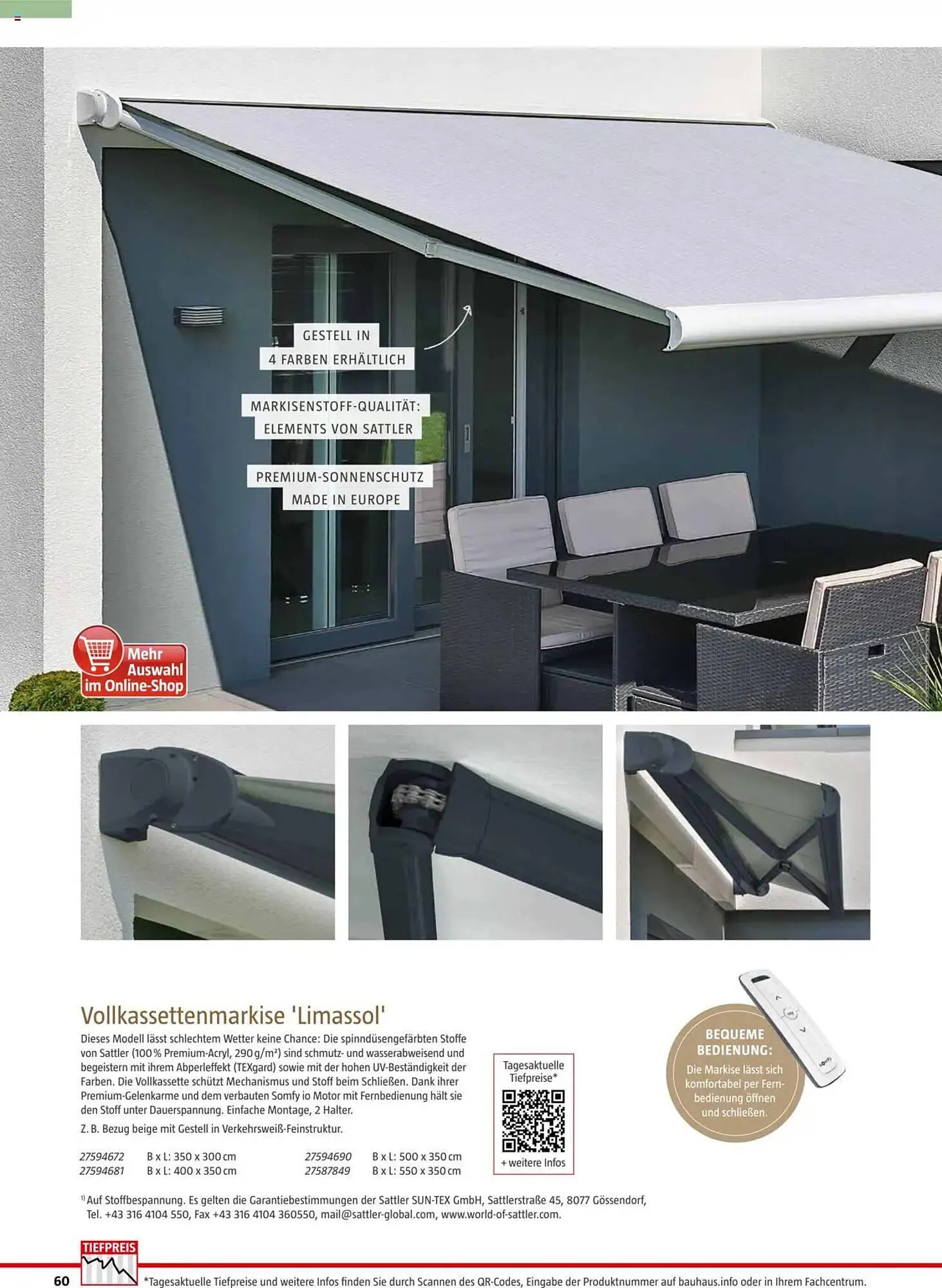 Bauhaus Flugblatt von 4. März bis 31. Dezember 2025 - Flugblätt seite  60