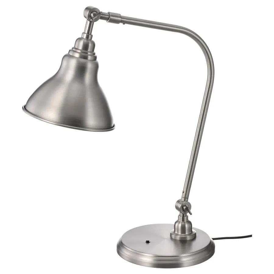 ANKARSPEL Schreibtischlampe, Zinneffekt