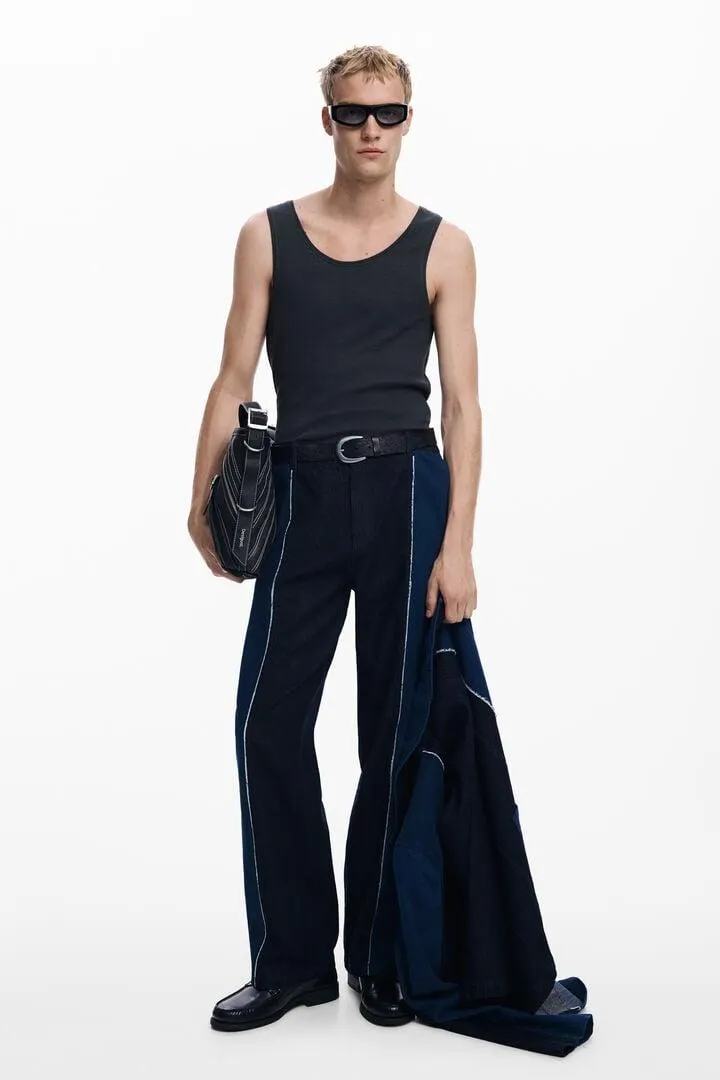 Kombinierte Jeanshose