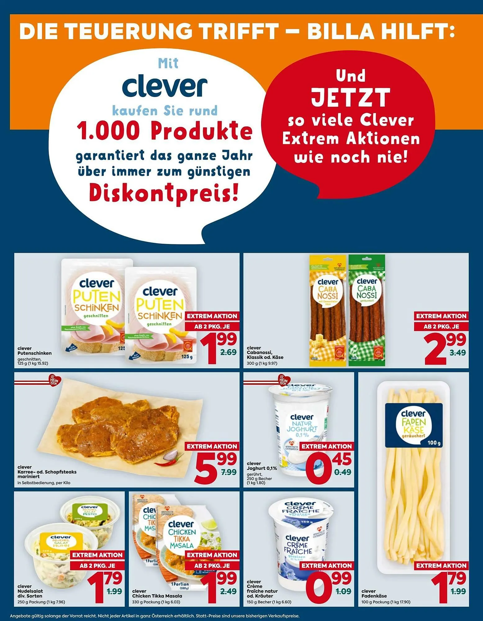 Billa Flugblatt von 23. Oktober bis 29. Oktober 2025 - Flugblätt seite 18