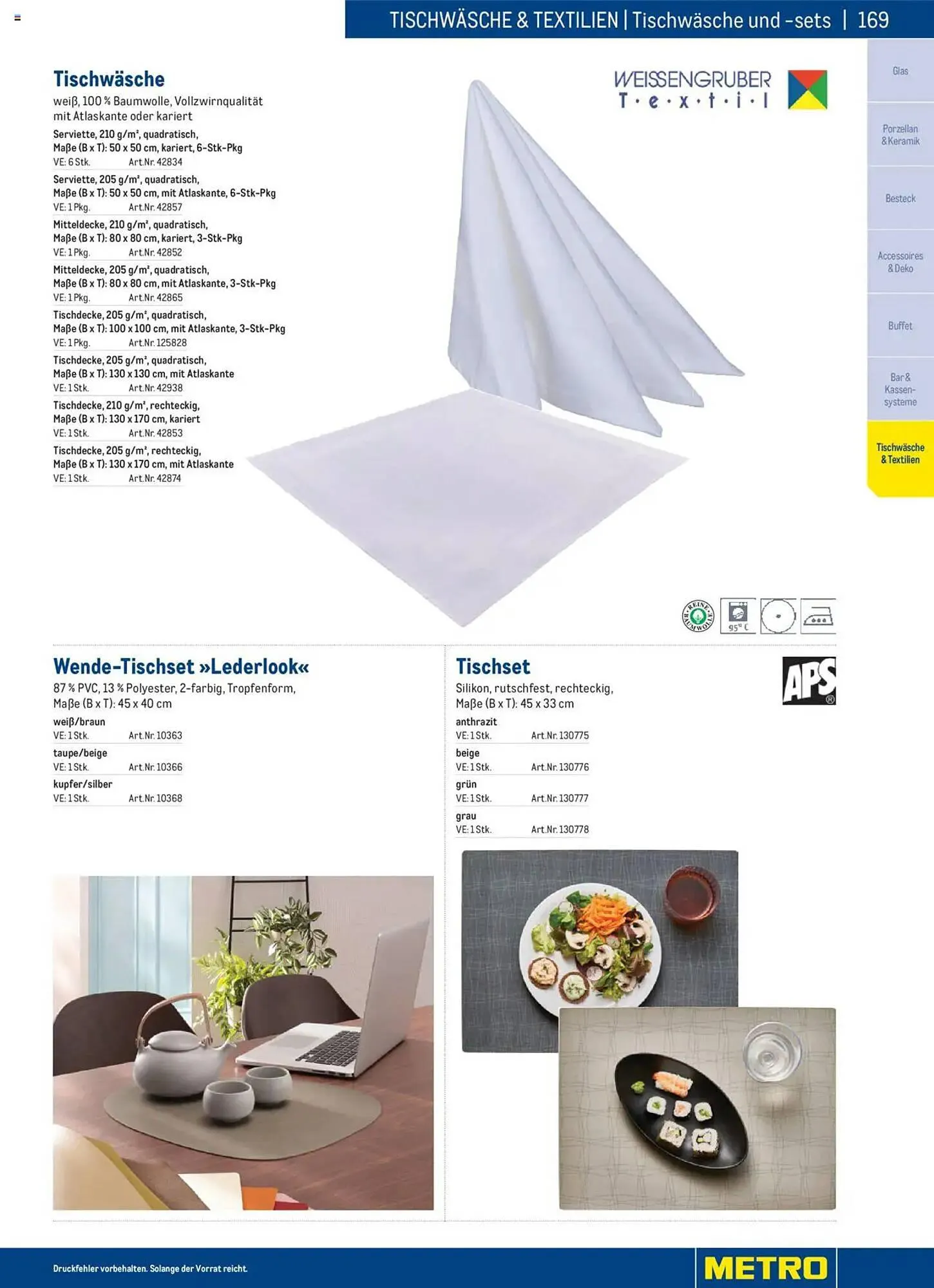 Metro Flugblatt von 2. Dezember bis 31. Dezember 2025 - Flugblätt seite  169