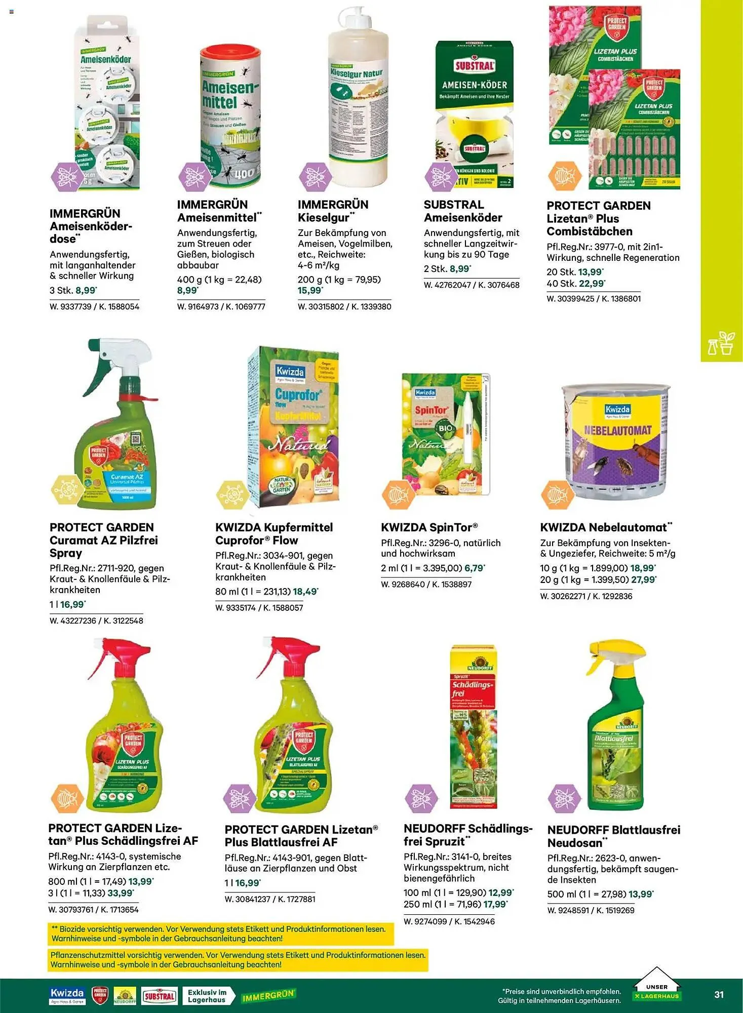 Lagerhaus Flugblatt von 22. Februar bis 31. Mai 2026 - Flugblätt seite 31