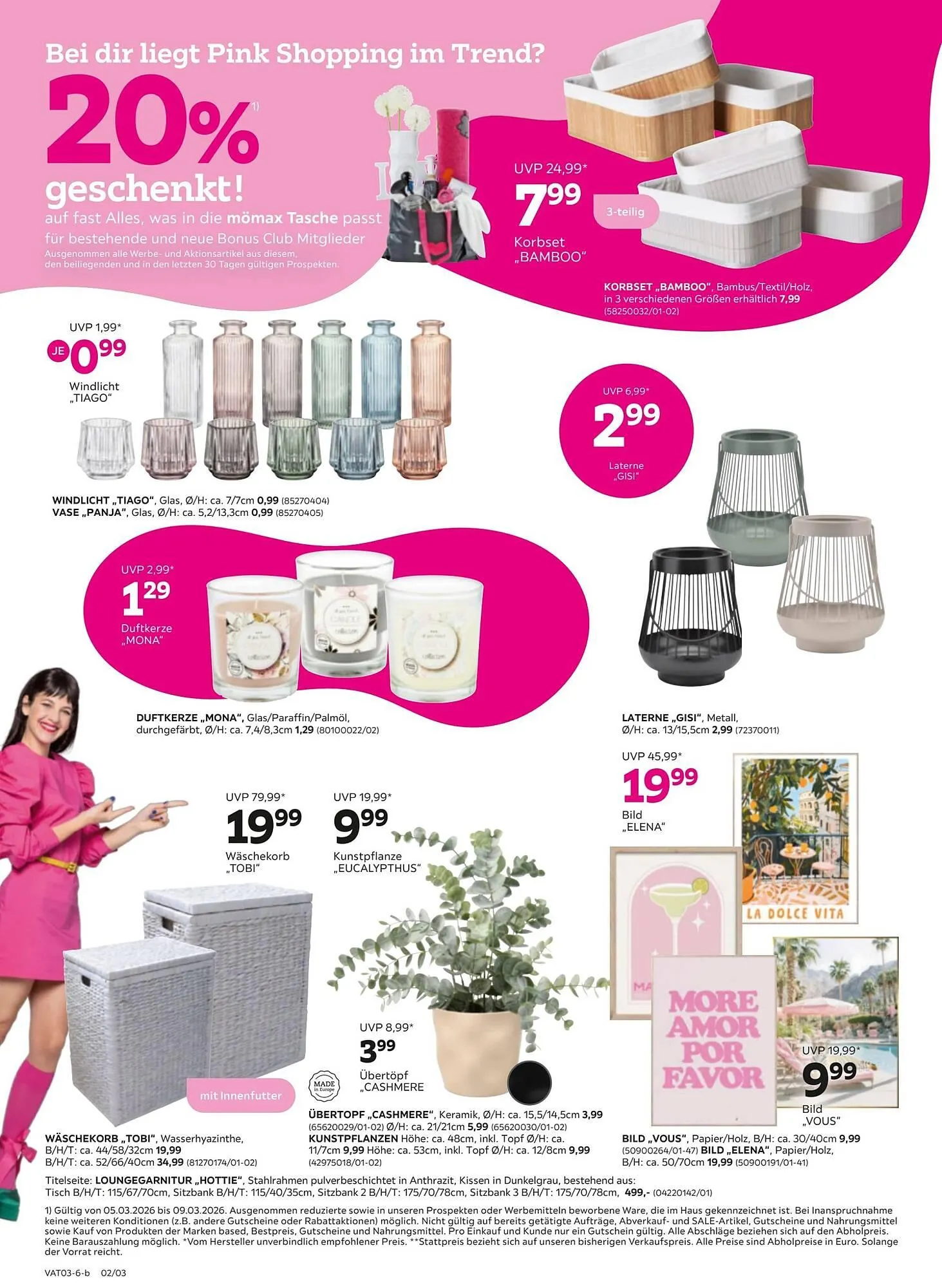 Mömax Flugblatt von 3. März bis 9. März 2026 - Flugblätt seite  2
