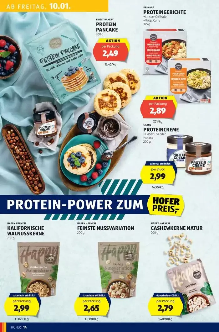 Blättern Sie online im HOFER Flugblatt von 8. Jänner bis 15. Jänner 2025 - Flugblätt seite  16