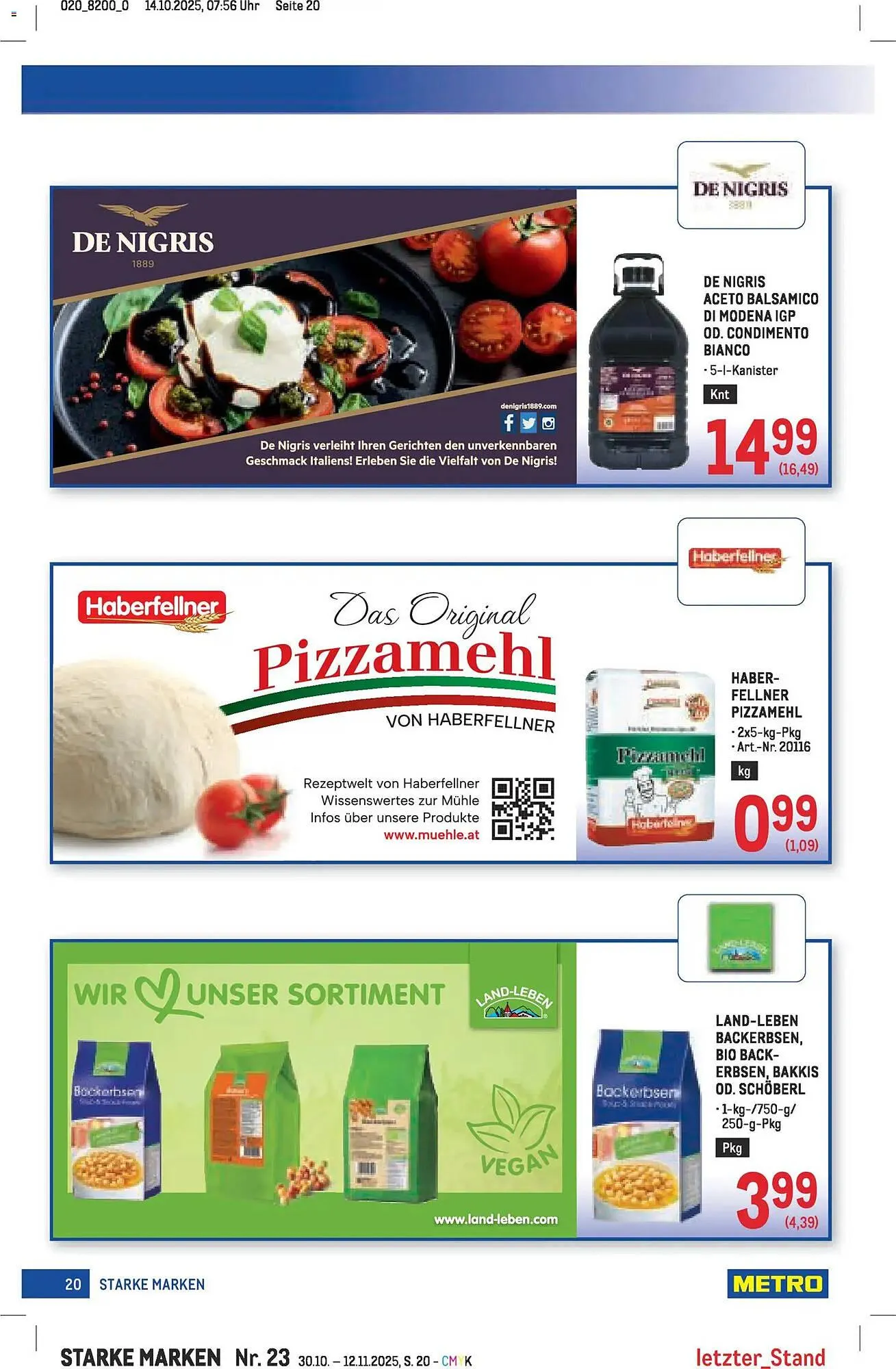 Metro Flugblatt von 30. Oktober bis 12. November 2025 - Flugblätt seite  20