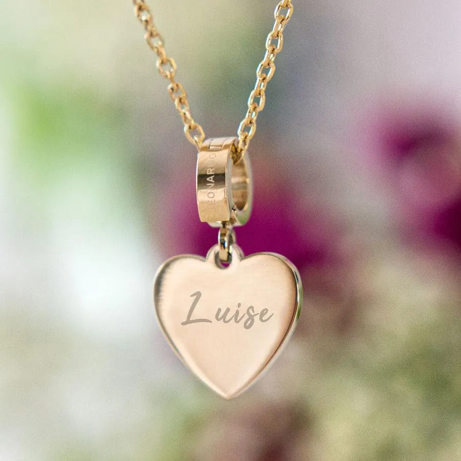 Anhänger Jana gold mit persönlicher Gravur