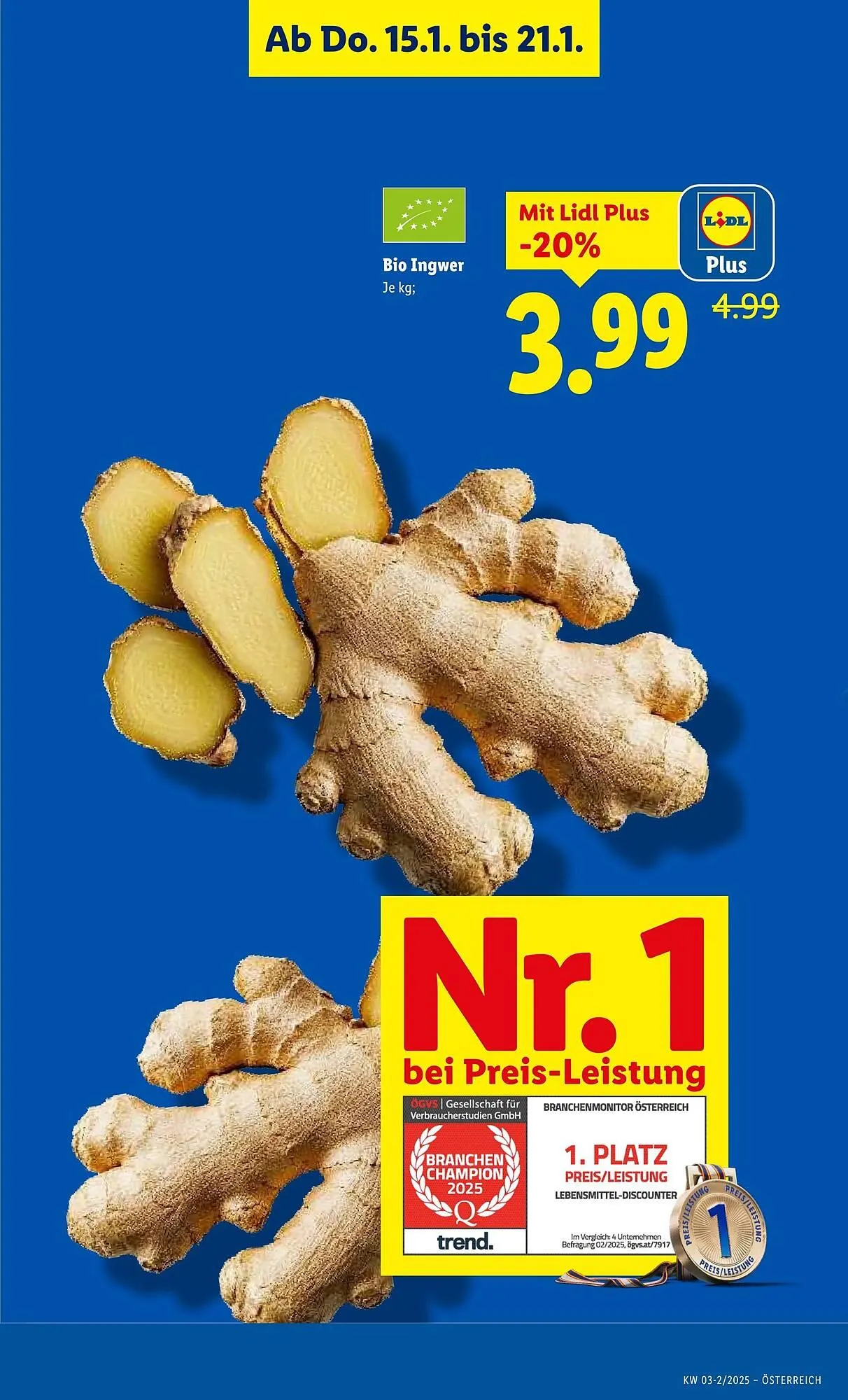 Lidl Flugblatt von 15. Jänner bis 22. Jänner 2026 - Flugblätt seite  4