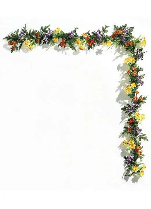 Girlande mit Narzissen