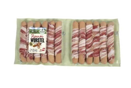 Berner Würstel mit Rohspeck