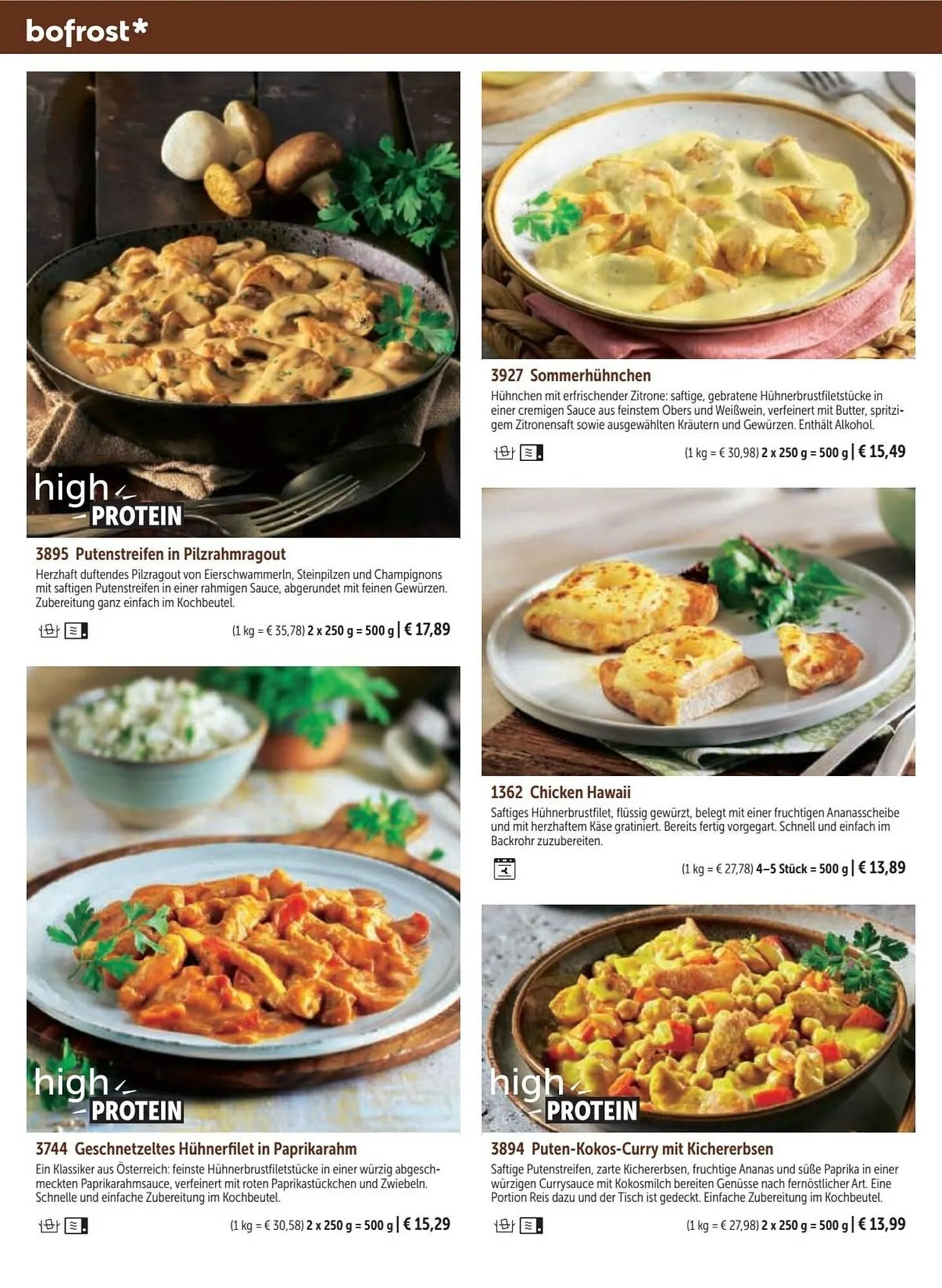 Bofrost Katalog von 13. September bis 6. März 2026 - Flugblätt seite  64