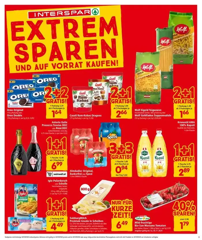 Interspar flugblatt von 29. November bis 13. Dezember 2024 - Flugblätt seite 3