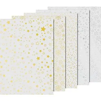 Transparentpapier "Sternenglanz", 21 x 29,7 cm, 10 Blatt