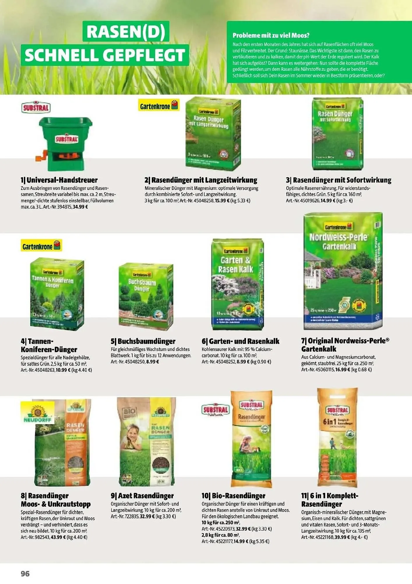 Der Grissemann Flugblatt von 14. März bis 31. Dezember 2025 - Flugblätt seite 96