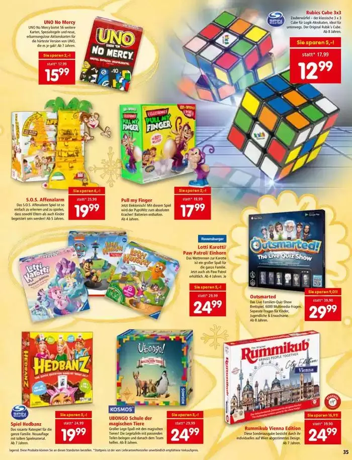 Tolles Angebot für alle Kunden von 29. Oktober bis 12. November 2024 - Flugblätt seite 35