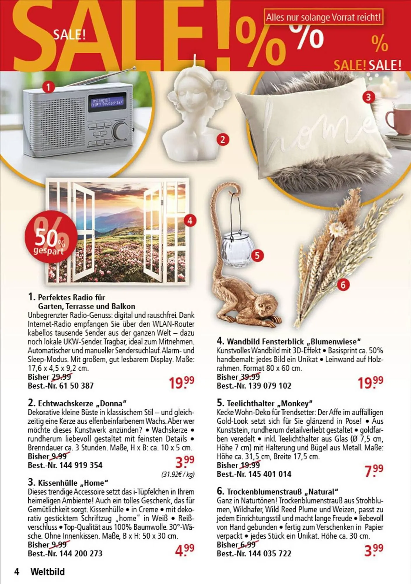 Weltbild Flugblatt von 23. Februar bis 29. Februar 2024 - Flugblätt seite 4