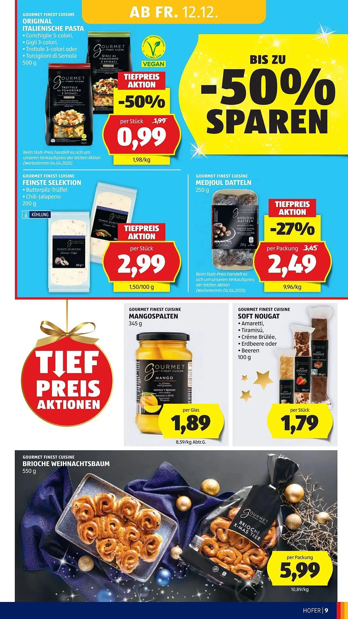 Hofer Flugblatt von 12. Dezember bis 18. Dezember 2025 - Flugblätt seite  15