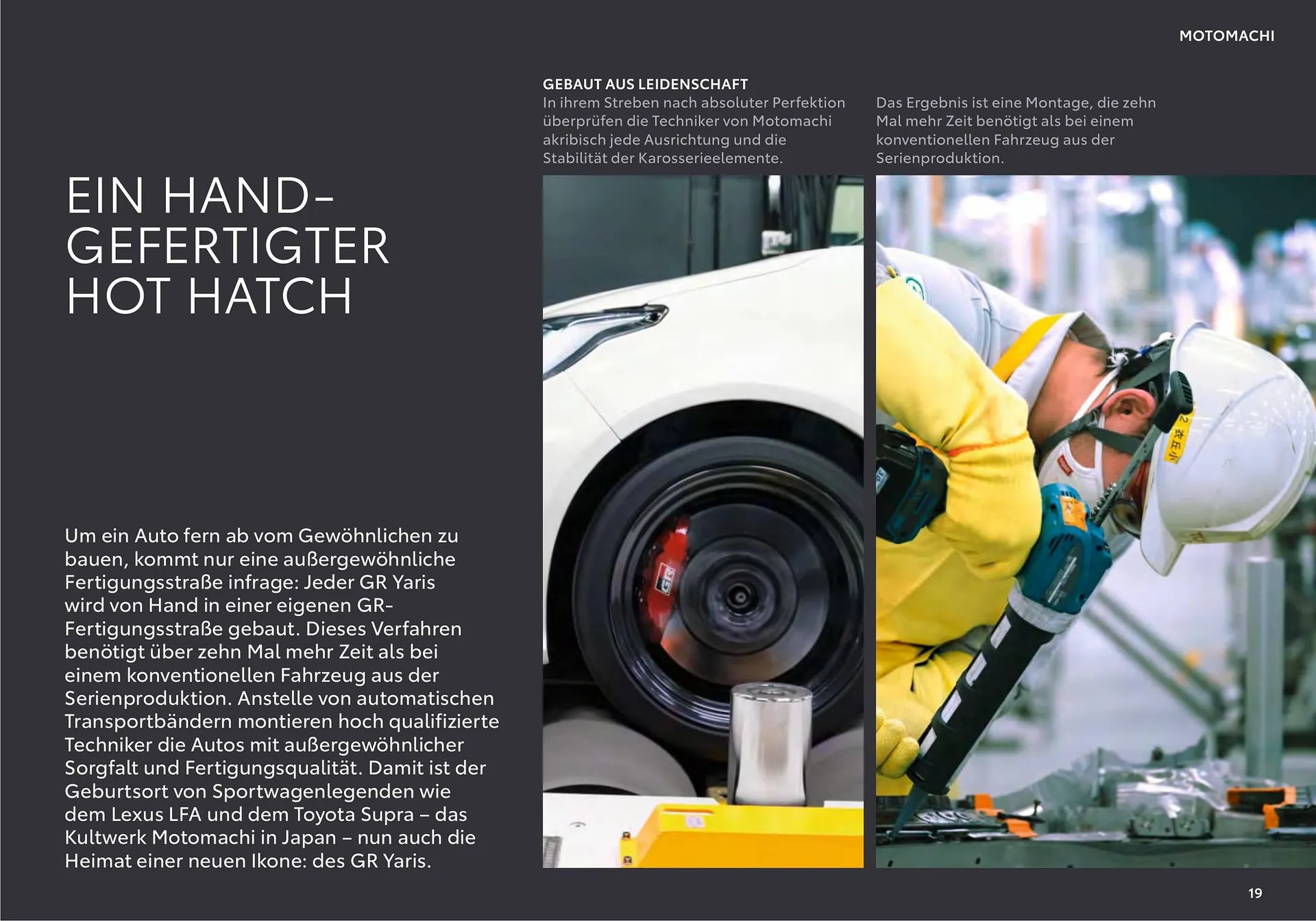 Toyota GR Yaris Flugblatt von 11. Juli bis 10. Jänner 2025 - Flugblätt seite 19