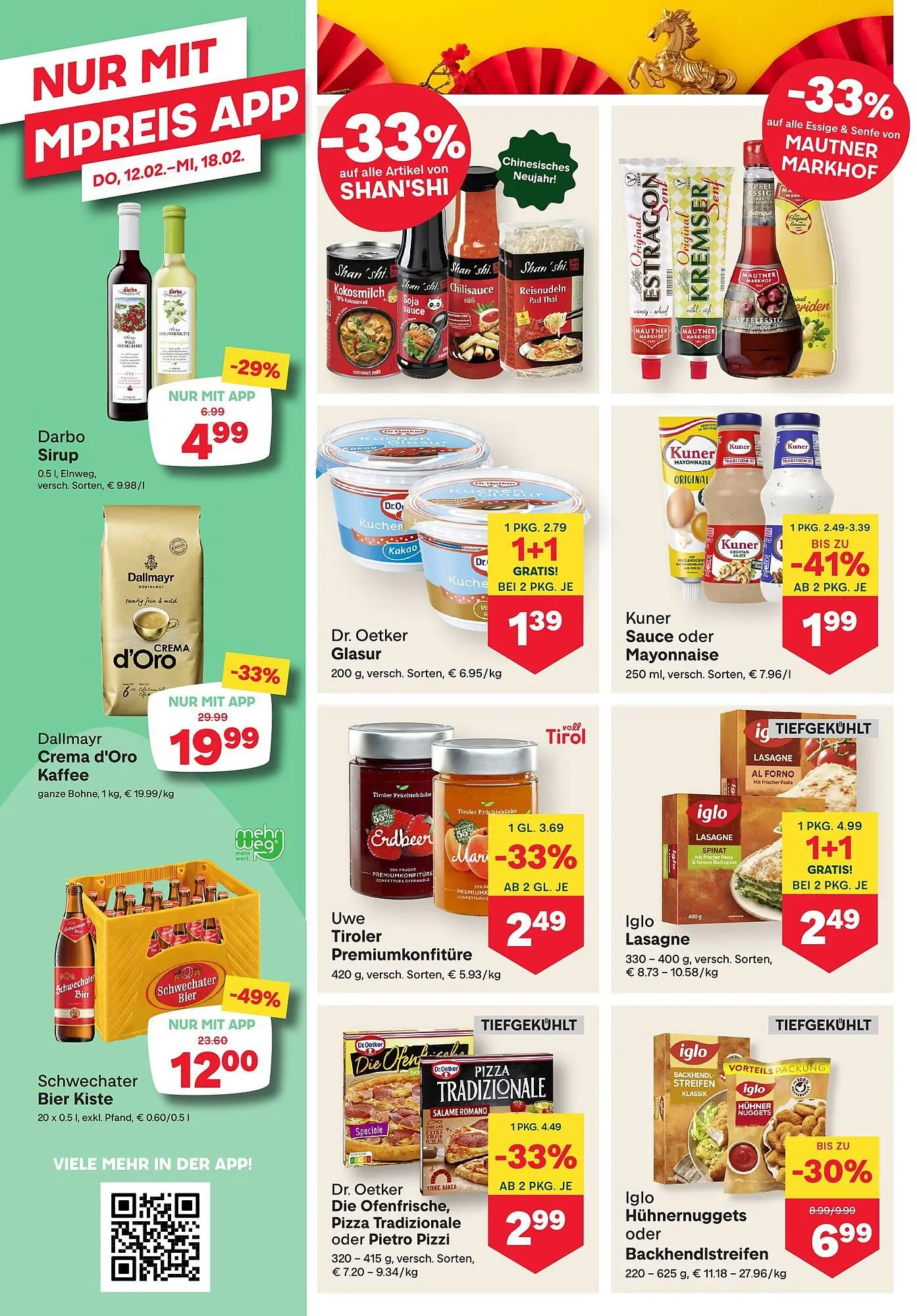 MPreis Flugblatt von 12. Februar bis 18. Februar 2026 - Flugblätt seite  8