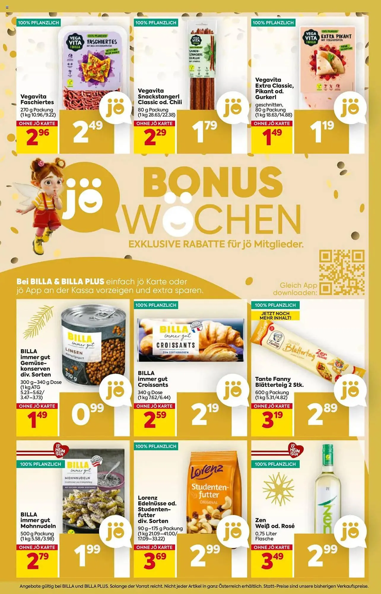 Billa Corso Flugblatt von 28. November bis 4. Dezember 2024 - Flugblätt seite 3