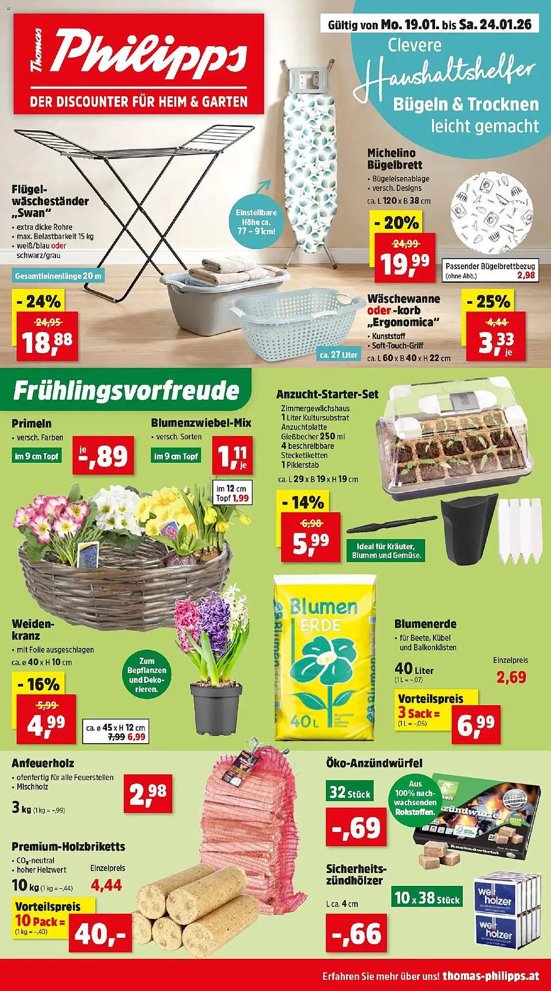 Thomas Philipps Prospekt von 19. Jänner bis 24. Jänner 2026 - Flugblätt seite  1