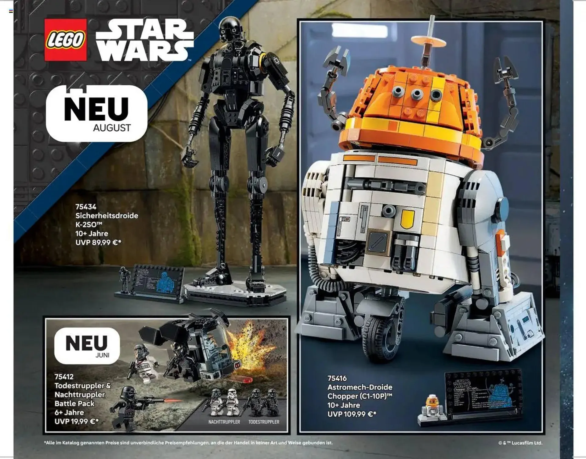 Lego Flugblatt von 1. September bis 31. Dezember 2025 - Flugblätt seite  138