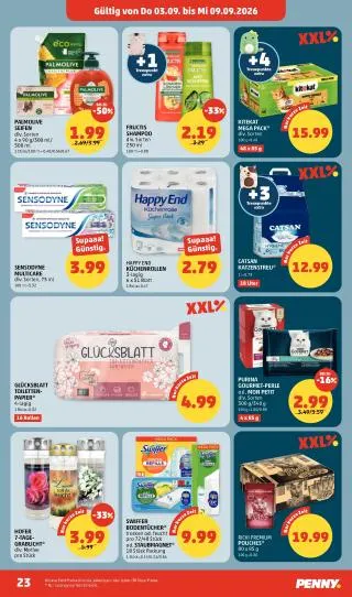 PENNY Flugblatt von 3. September bis 9. September 2026 - Flugblätt seite  23