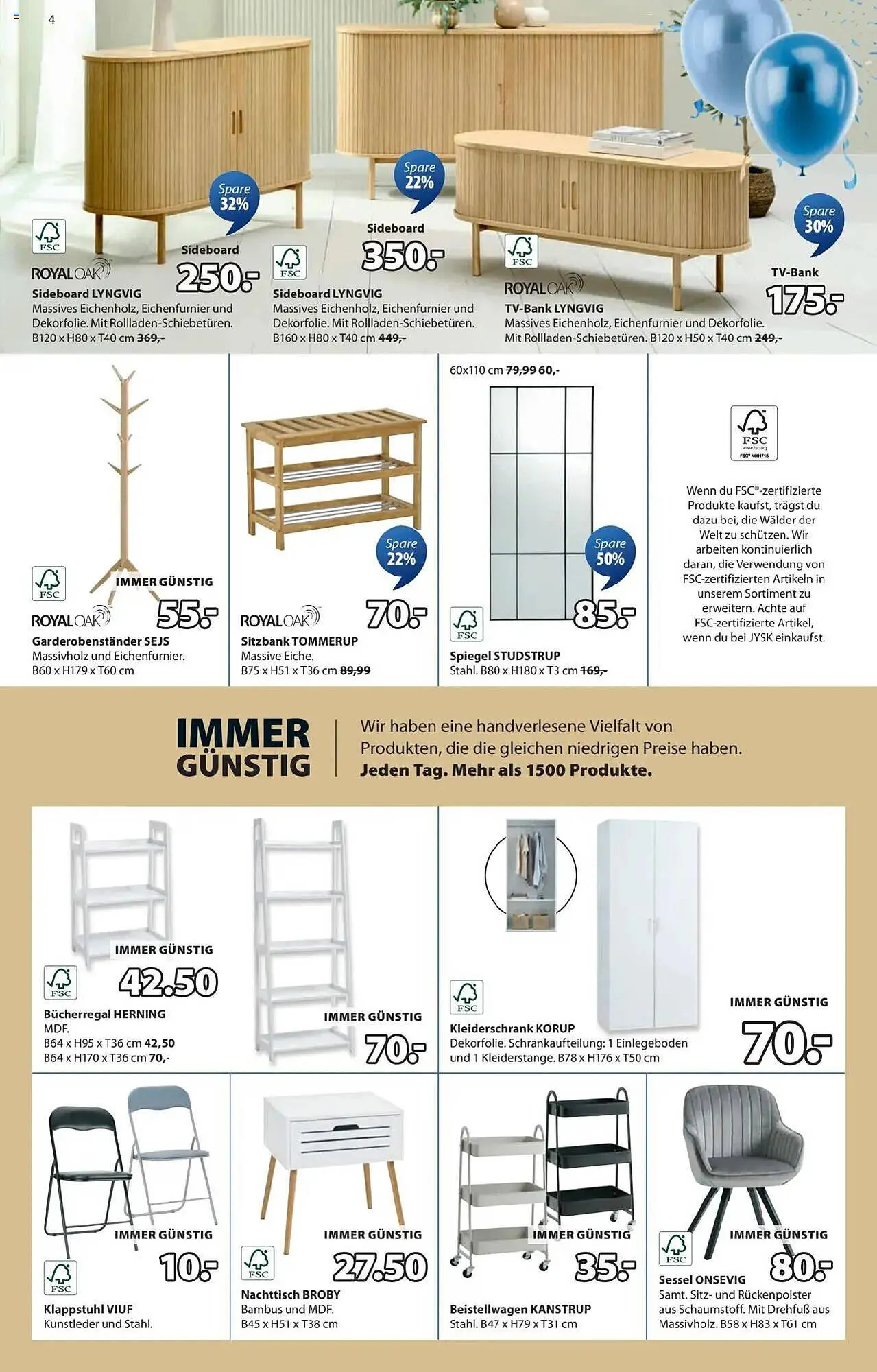 JYSK Flugblatt von 1. Oktober bis 26. Oktober 2025 - Flugblätt seite  4