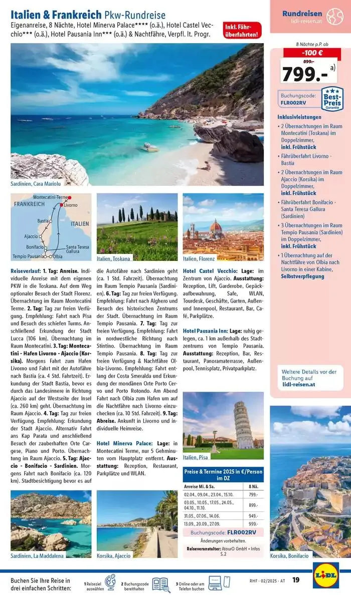 Aktuelle Reiseprospekte Hauptprospekt Februar von 29. Jänner bis 28. Februar 2025 - Flugblätt seite 19