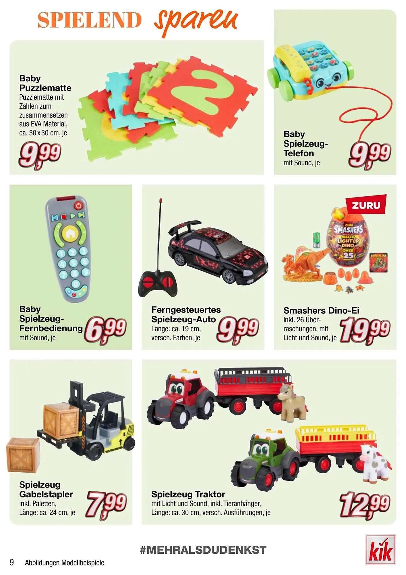KiK Flugblatt von 16. September bis 1. Oktober 2024 - Flugblätt seite  9